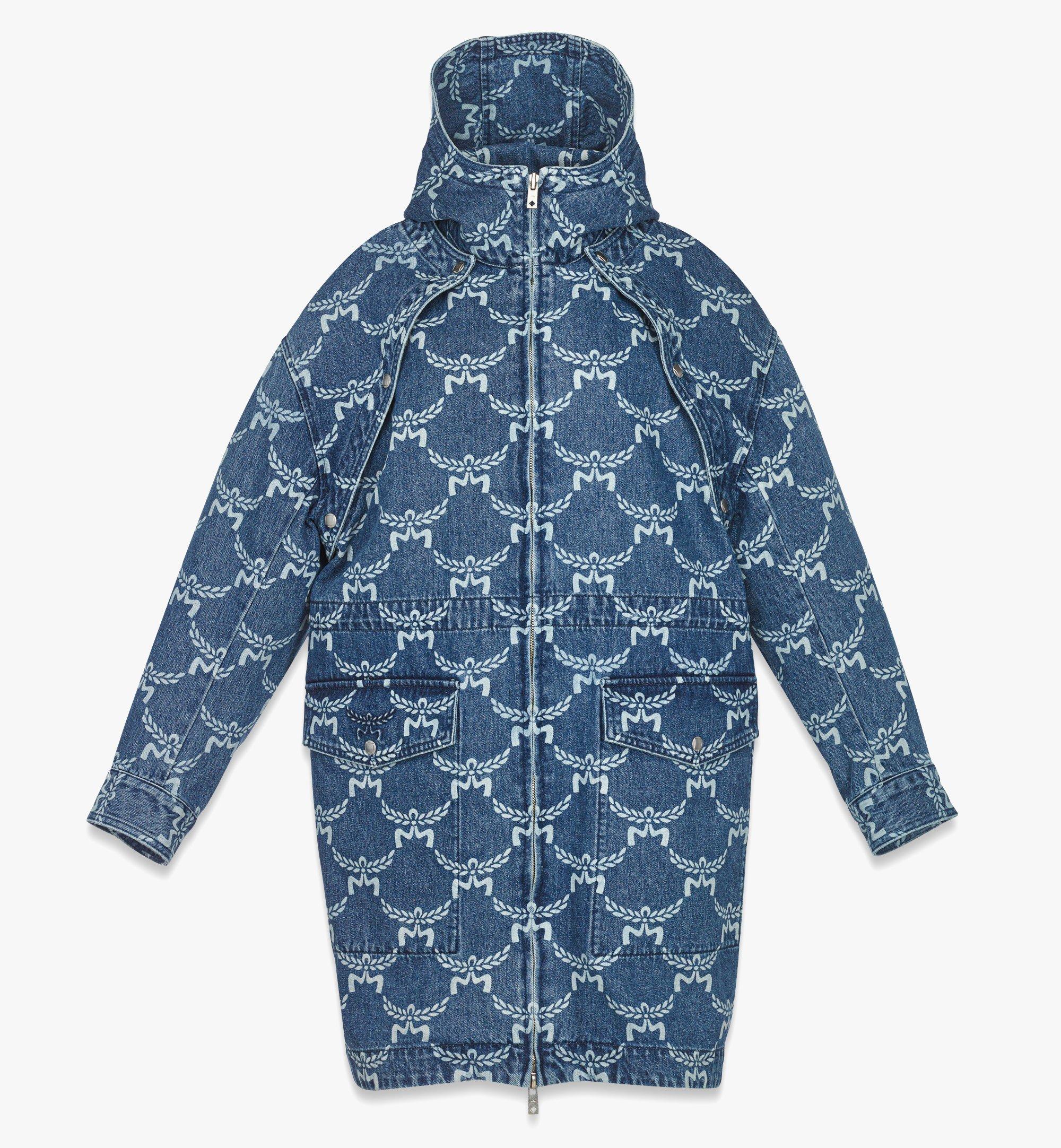 Lauretos Monogram 2-in-1 Denim Parka 1